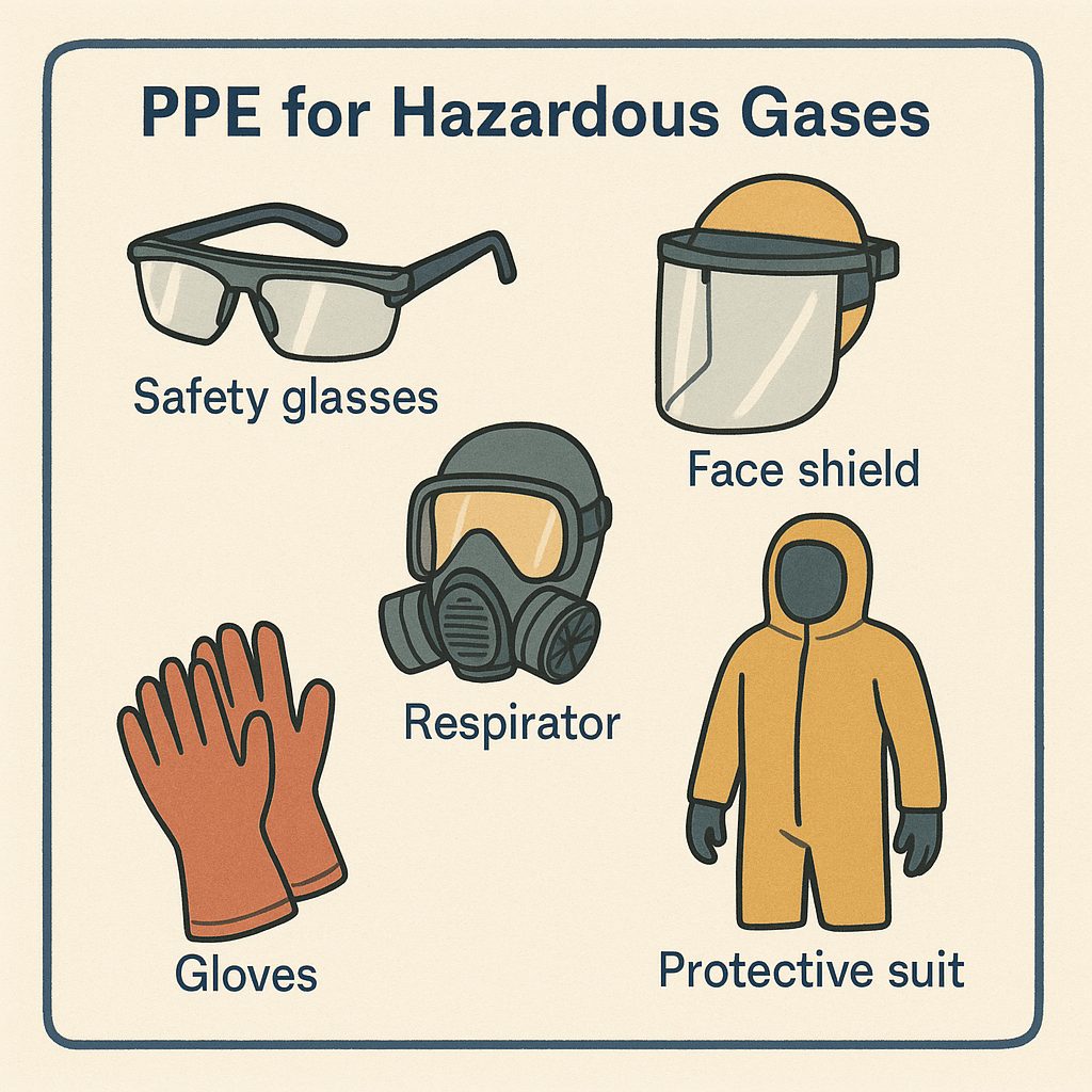 PPE for hazardous gases