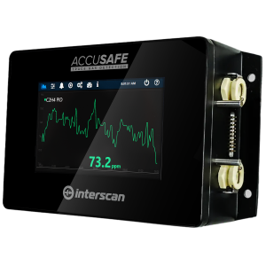 Interscan AccuSafe fixed gas detection system for continuous facility gas monitoring
