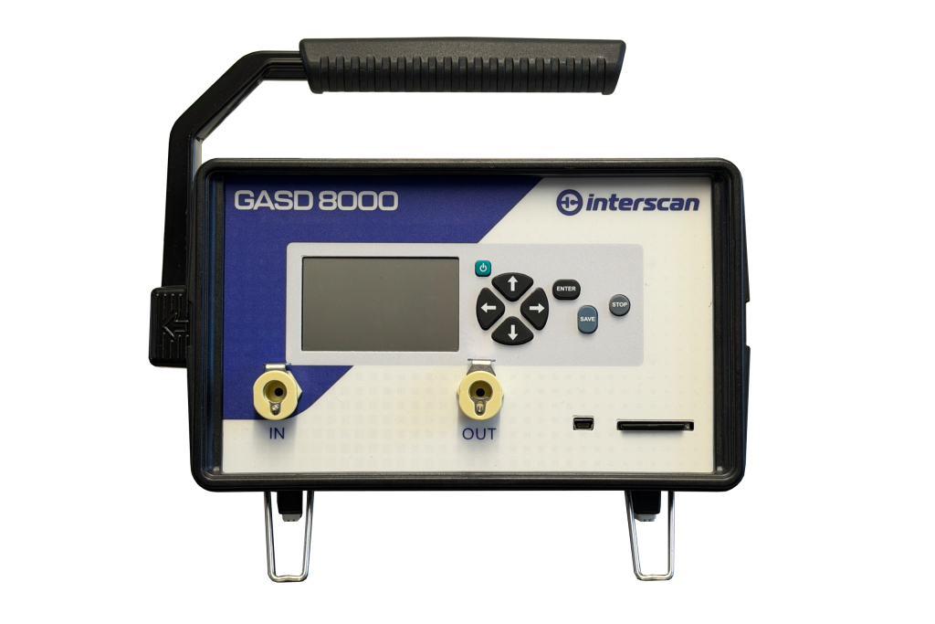 GASD 8000 portable gas detector for industrial gas surveys and monitoring